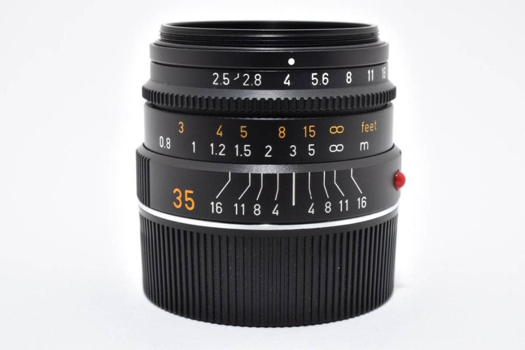 極上美品:LEICA SUMMARIT-M F2.5 35mm E39 ＃154