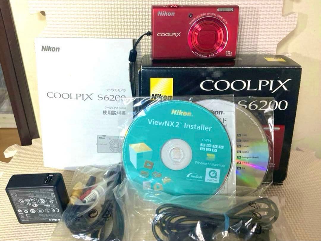 Nikon COOLPIX S6200 可愛いカメラケース付