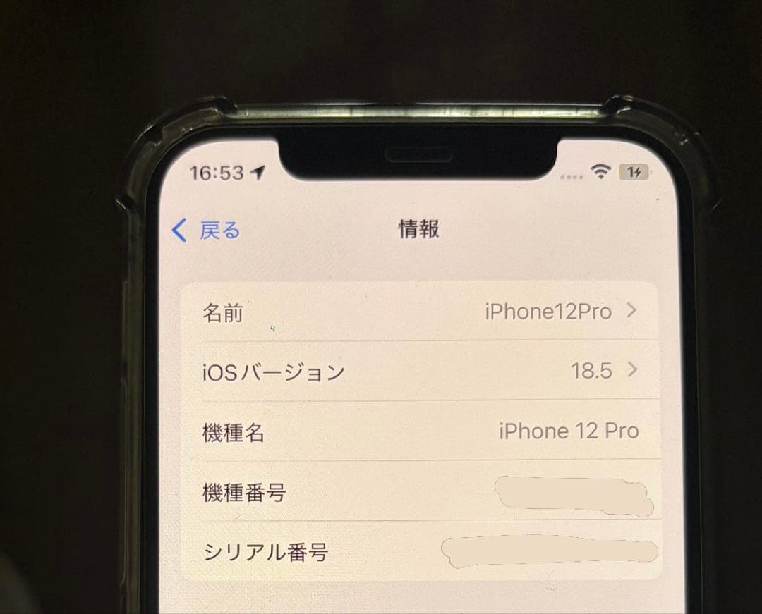 iPhone 12 Pro シルバー 本体 箱付き