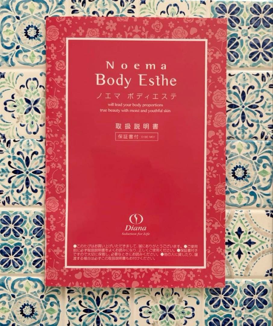 ダイアナ　ノエマ　ボディエステ　(本体・アダプター・充電台・取扱説明書)