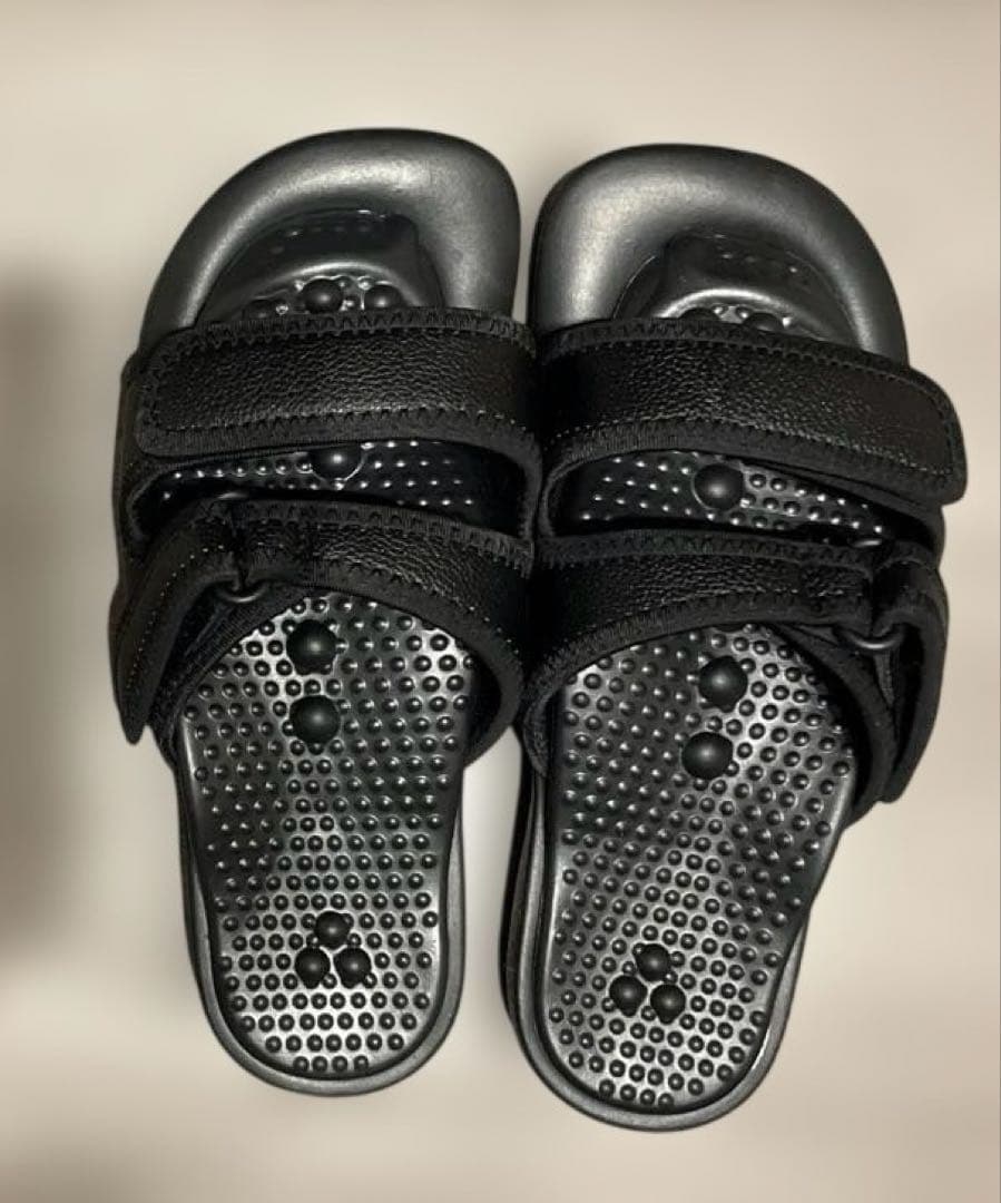 兼子ただし監修 ✨アッシュグレー ストレッチサンダルツボ押しS-Mサイズ
