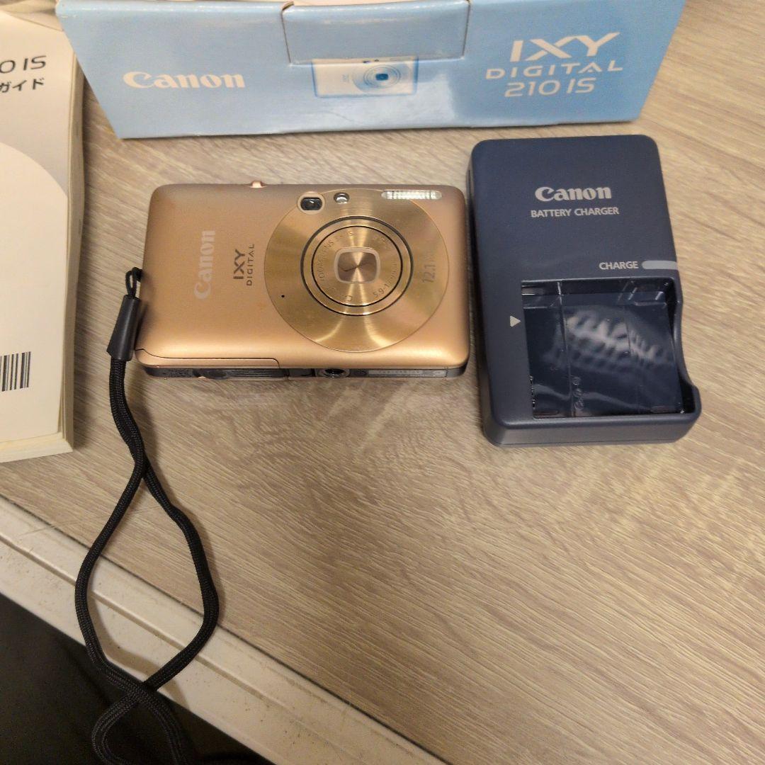 Canon IXY DIGITAL 210 IS ゴールド 箱付き コンデジ