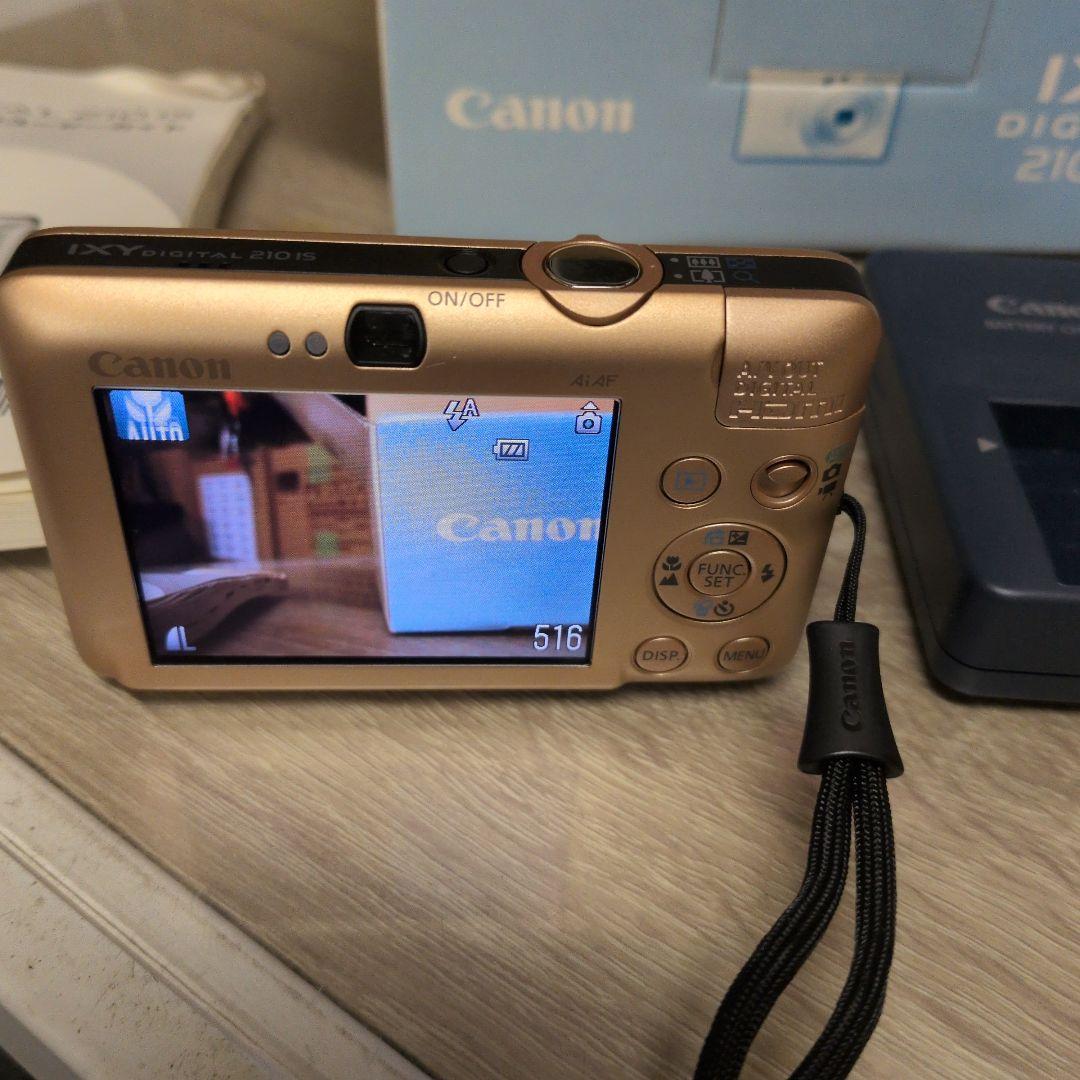 Canon IXY DIGITAL 210 IS ゴールド 箱付き コンデジ