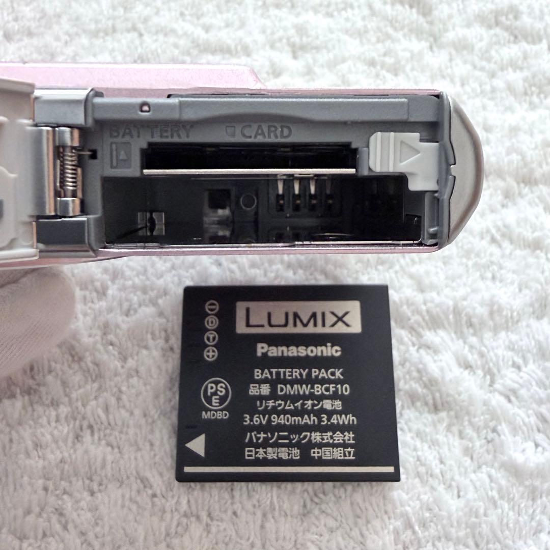 【動作品】Panasonic パナソニック LUMIX DMC-FX40 ピンク