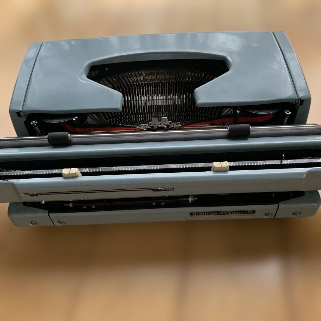 Brother Deluxe タイプライター ブルー