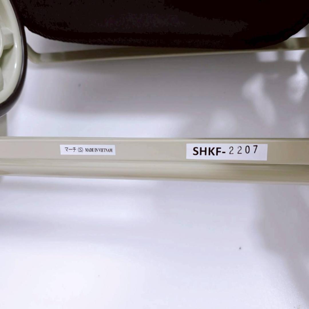 【美品】島製作所 シルバーカー マーチS 心花 BK