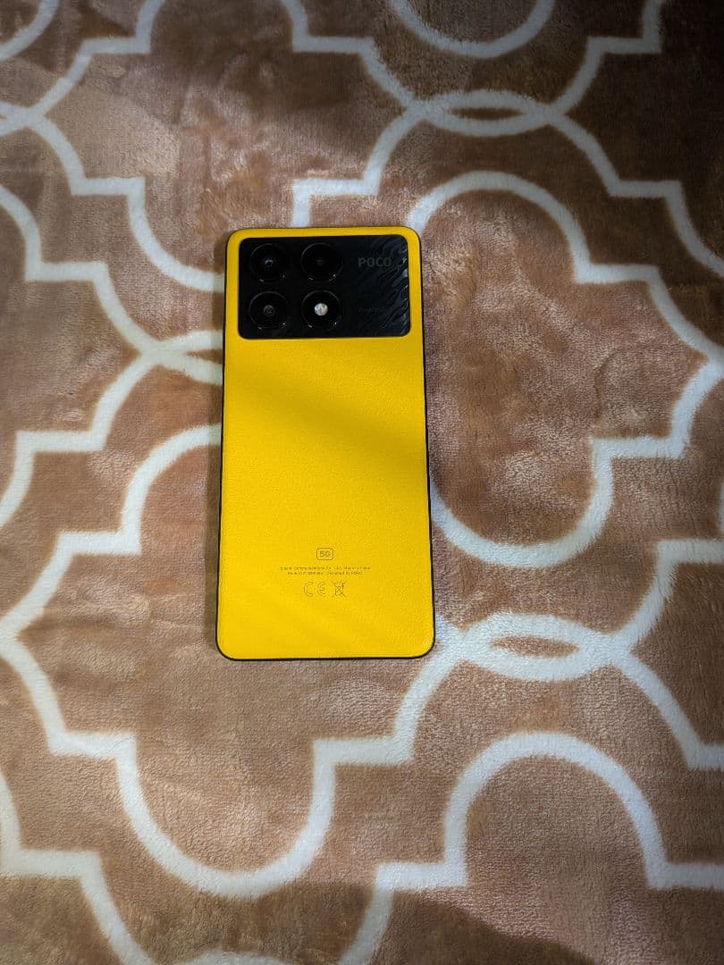 poco x6 pro 5G 8GB 256GB美品　スマホ　本体　イエロー