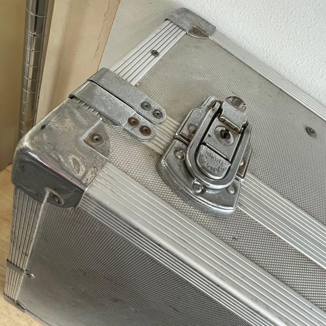 ヴィンテージ アルミ製大型ハードケース