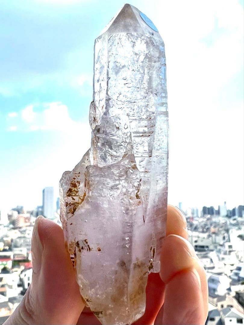 週末サプライズ✨美✨希少✨AAAAA水入り ベラクルス アメジスト エレスチャル