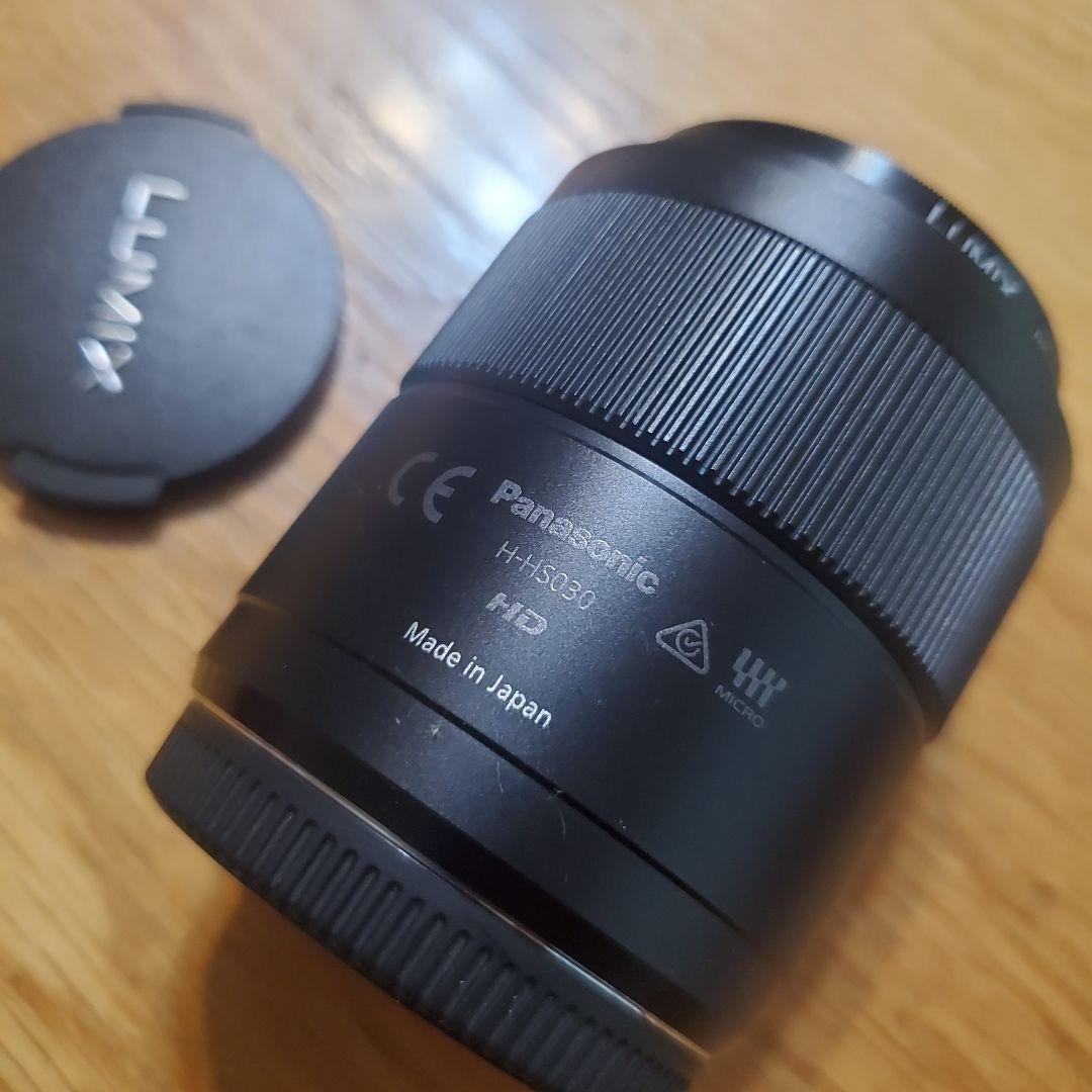 Panasonic H-HS030 30mm MACRO単焦点マクロレンズ