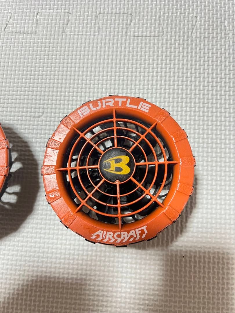 BURTLE AIRCRAFT オレンジファン 2個セット 17v〜22v対応！