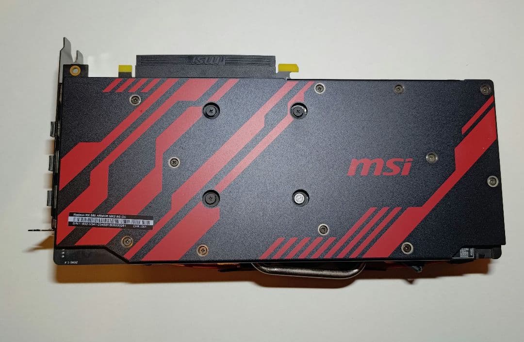 MSI Radeon RX 580 ARMOR MK2 8G OC ジャンク