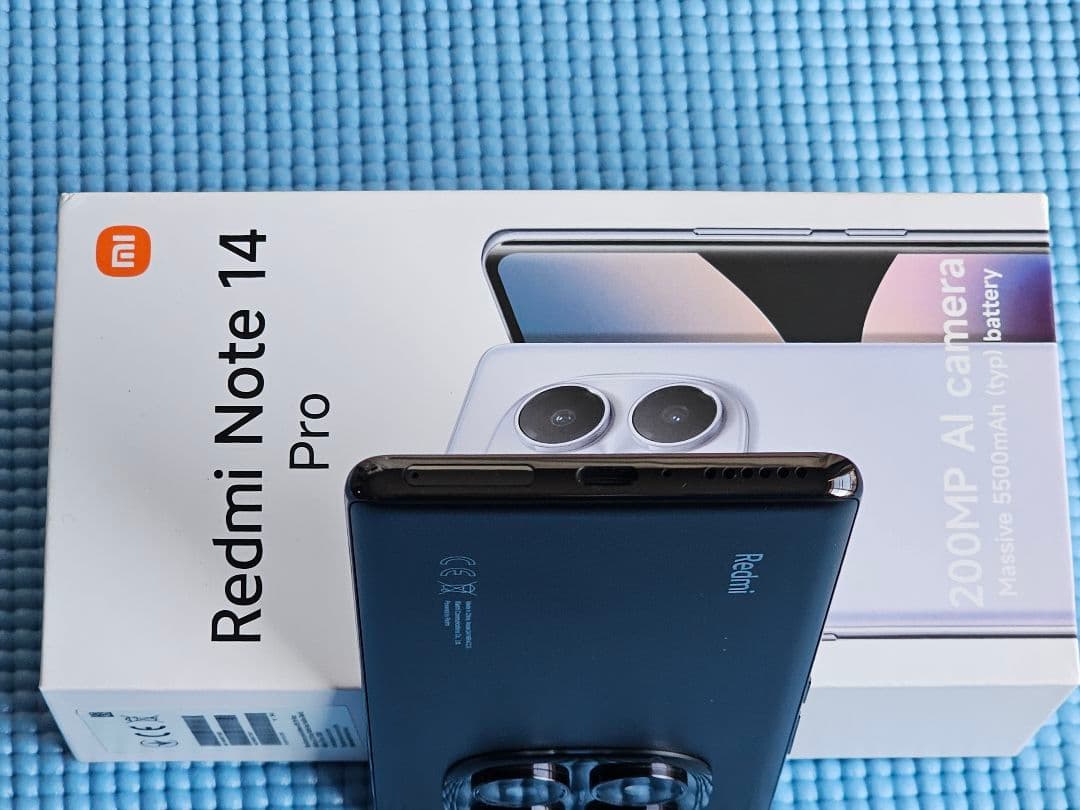 Xiaomi Redmi Note14 PRO 4G 　グローバル版　ブラック
