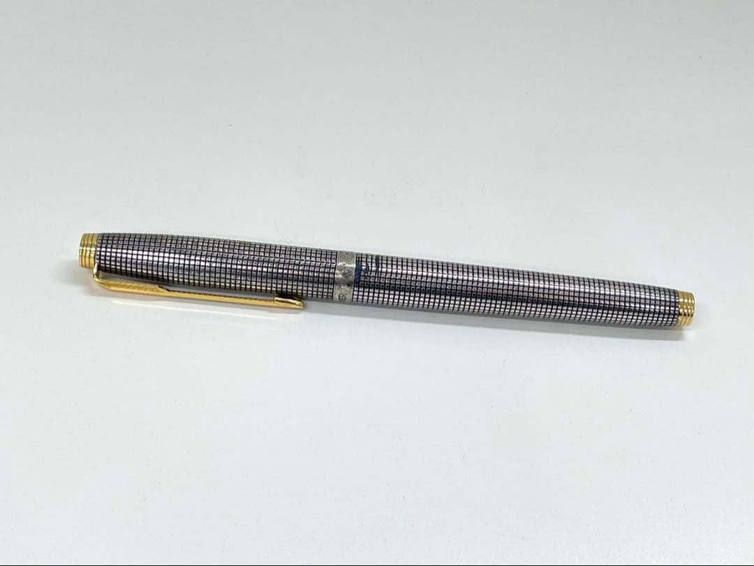 【TK】パーカー 万年筆 ソネット ペン先18K ゴールド系/925 2本まとめ