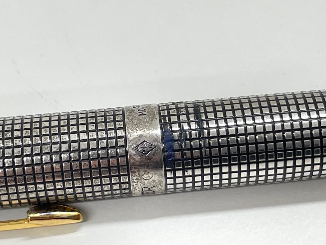 【TK】パーカー 万年筆 ソネット ペン先18K ゴールド系/925 2本まとめ