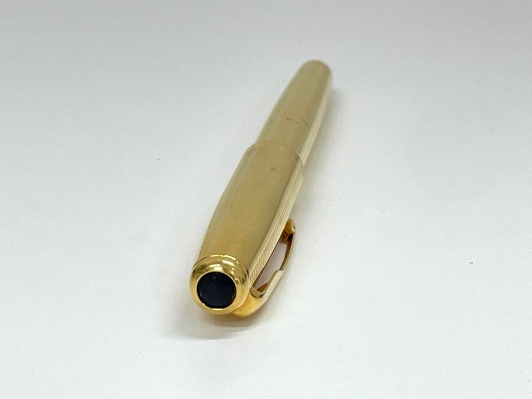【TK】パーカー 万年筆 ソネット ペン先18K ゴールド系/925 2本まとめ