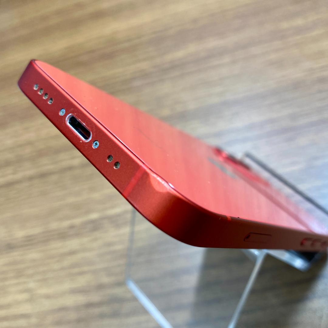 iPhone 12 mini 256GB レッド A2398 SIMロック解除済
