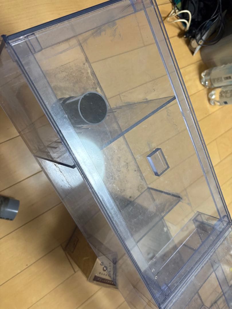 ぷぅ工房製 90cm水槽 上部フィルター アクリル水槽用