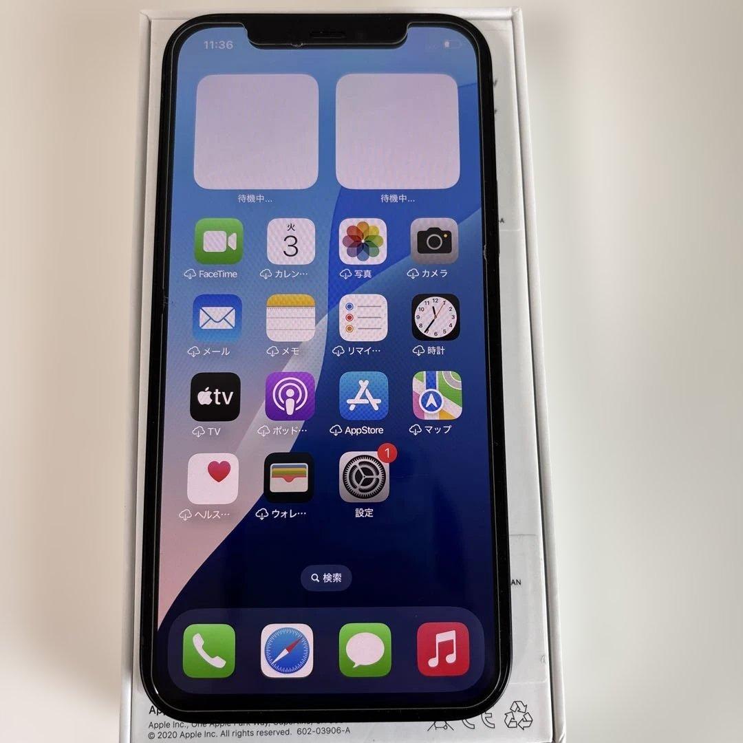 SIMフリー　Apple iPhone 12 64GB ブラック