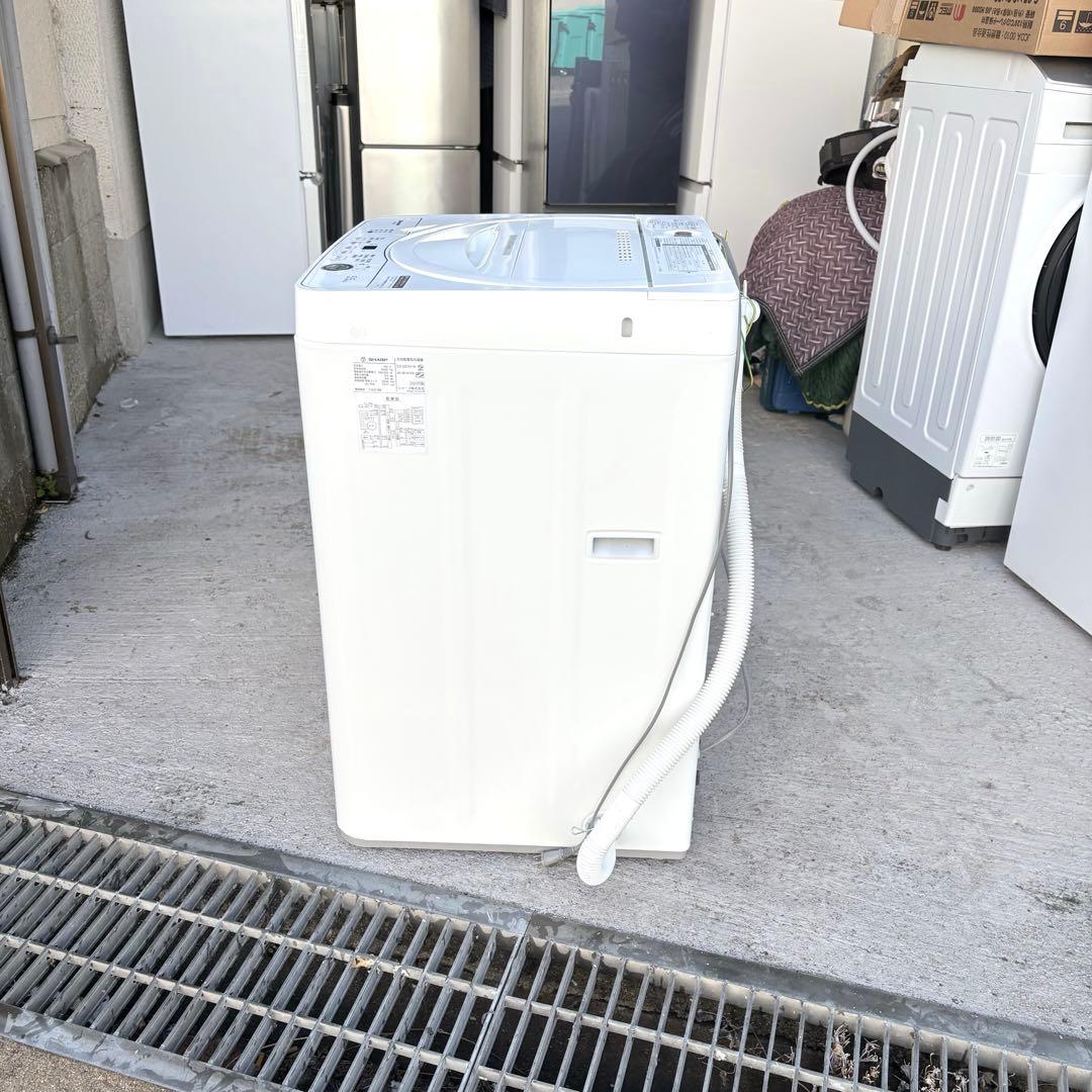 SHARP 20232022年冷蔵庫洗濯機セット　1人暮らしセット　分解洗浄済み