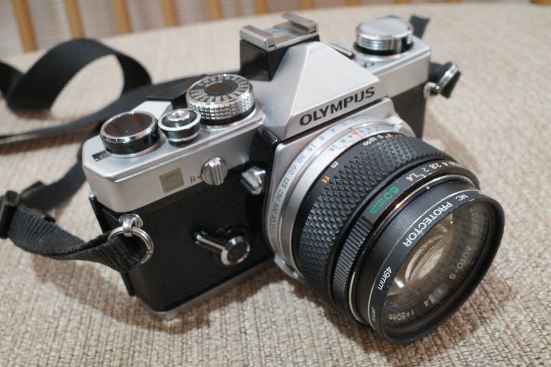 OLYMPUS OM-1 フィルムカメラ 《動作確認済》50mm f1.4
