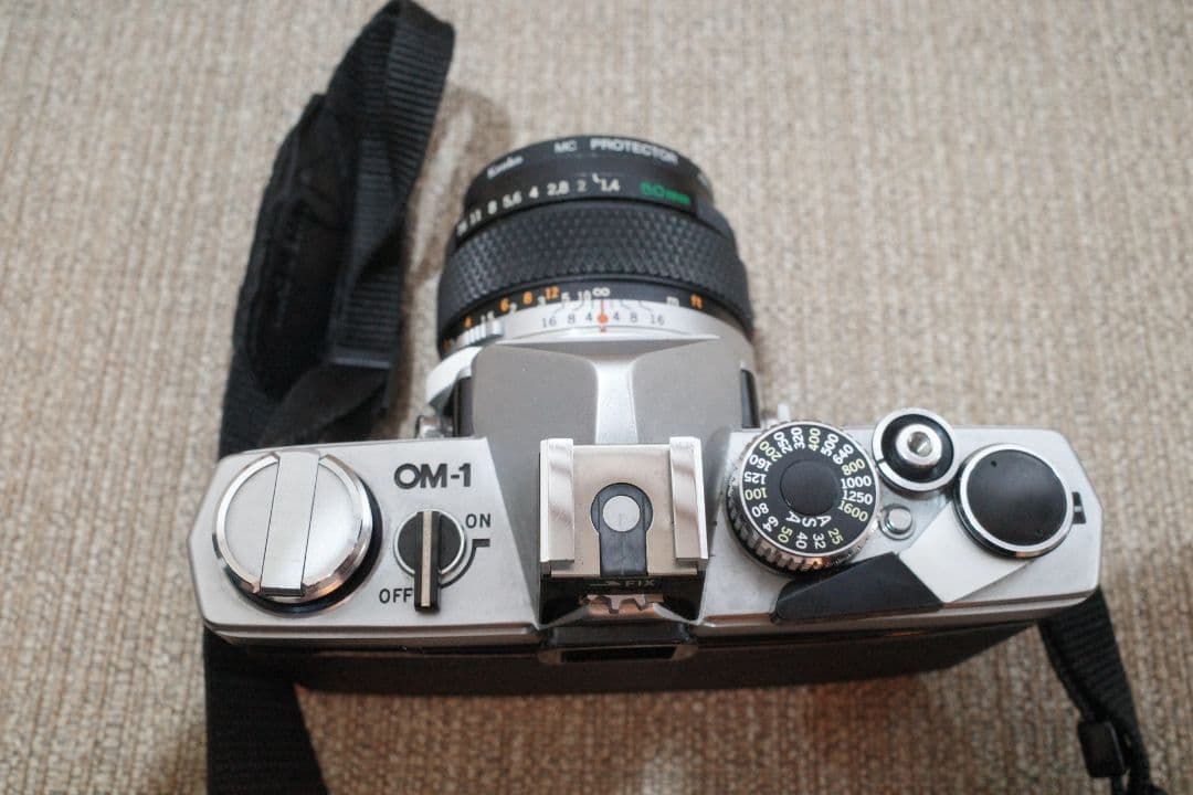 OLYMPUS OM-1 フィルムカメラ 《動作確認済》50mm f1.4