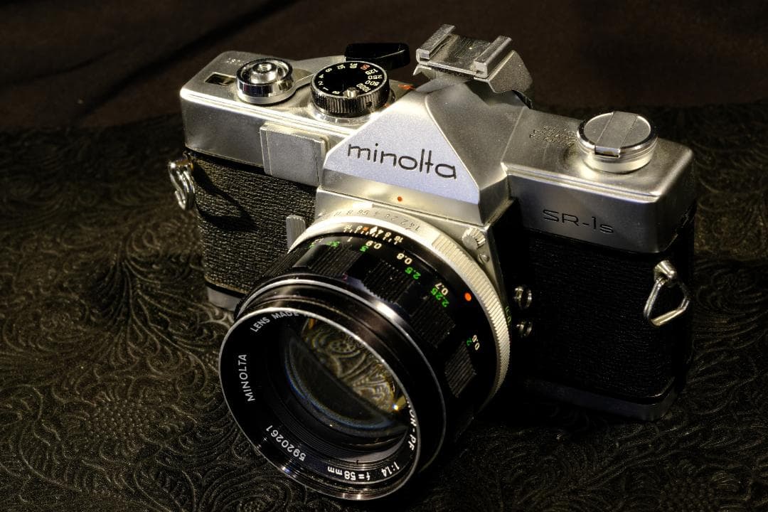 【希少・完動】東芝 EE-101 露出計(赤/青点灯)＋Minolta SR-1