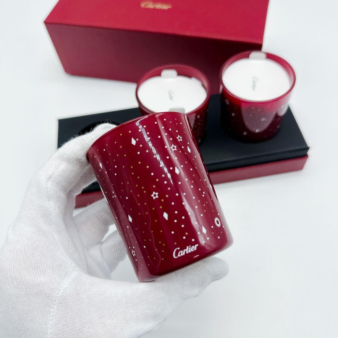 希少☆Cartier カルティエ アロマキャンドル 3個セット☆B07