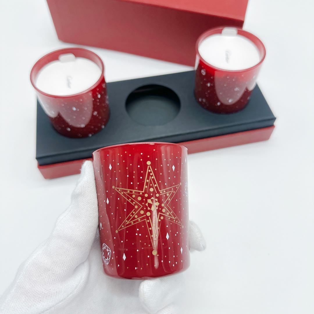 希少☆Cartier カルティエ アロマキャンドル 3個セット☆B07
