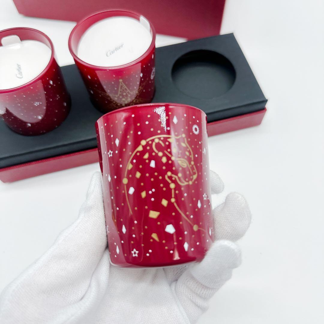 希少☆Cartier カルティエ アロマキャンドル 3個セット☆B07
