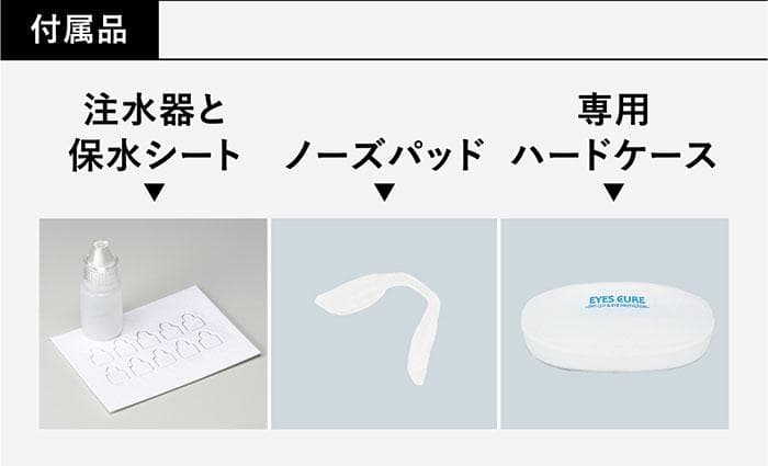 EYES CURE 花粉症 ドライアイ 症状緩和と予防に EC-608-BR