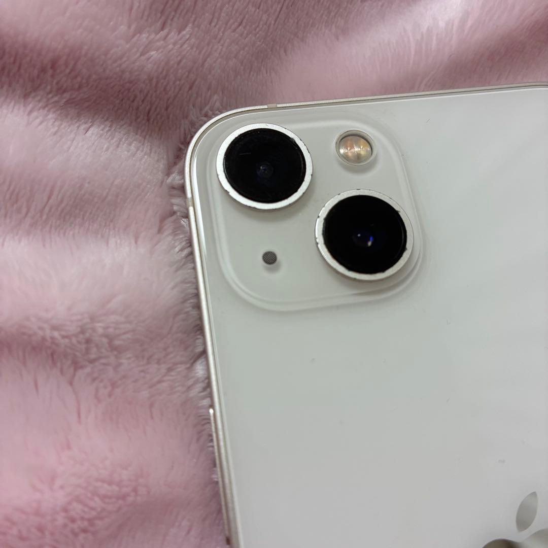 【美品】iPhone 13 128GB ホワイト 本体