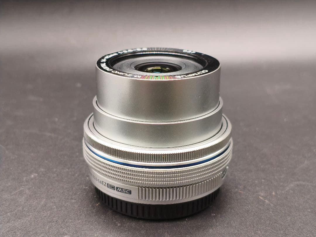 動作OK OLYMPUS 14-42mm f3.5-5.6 EZ シルバー