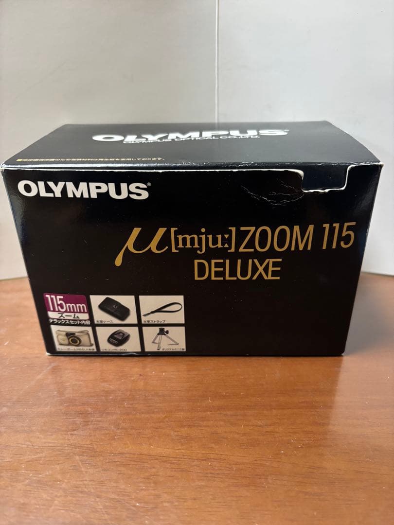 美品OLYMPUS μ[mju:]zoom 115 コンパクトフィルムカメラ