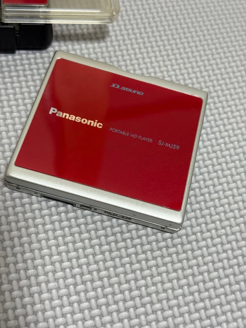 Panasonic ポータブルMDプレーヤー SJ-MJ59