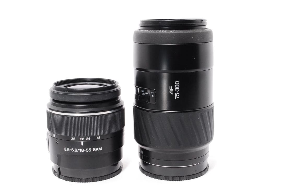 ◆すぐ使える◆SONY α58◆一眼レフカメラ◆スマホ転送◆標準＆超望遠レンズ◆