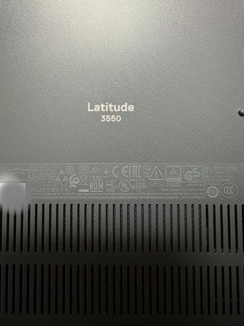 w*k様 Dell Latitude 3550（i5/16/256/11p/FH