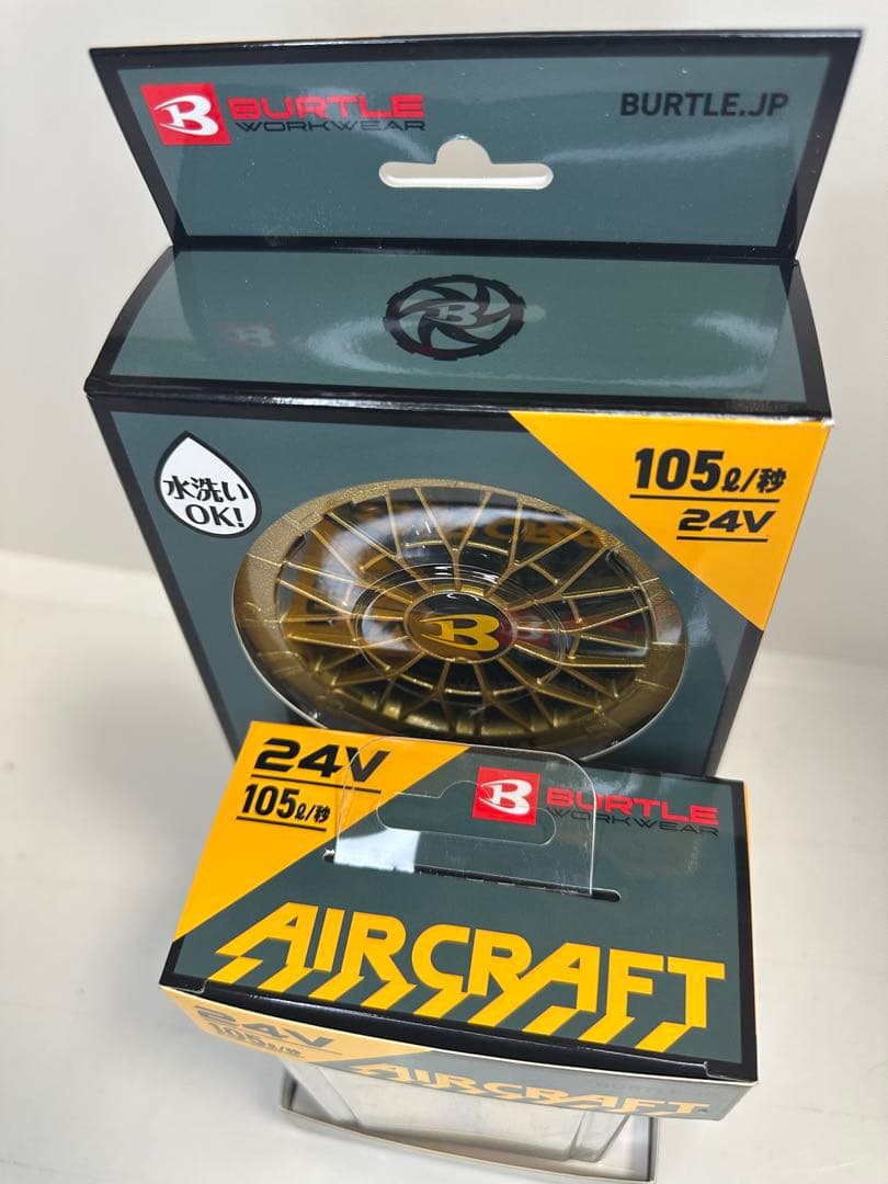 #新品　空調服バートル　エアークラフト　24vセット