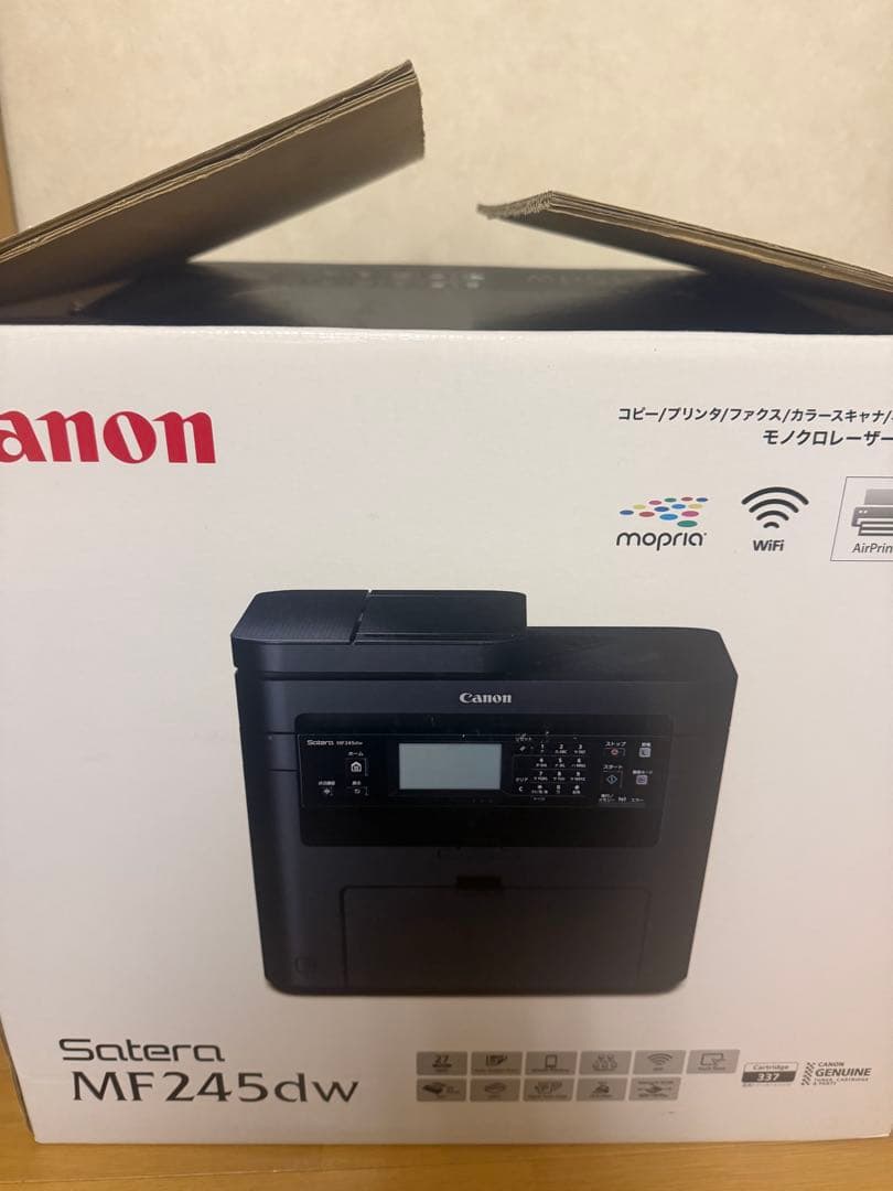 Canon MF245dw モノクロ レーザー プリンター ジャンク品 外箱付き