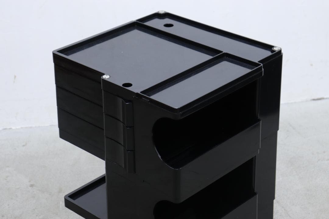 ヴィンテージ BIFFEPLAST PADOVA社 ボビーワゴン 3段3トレー