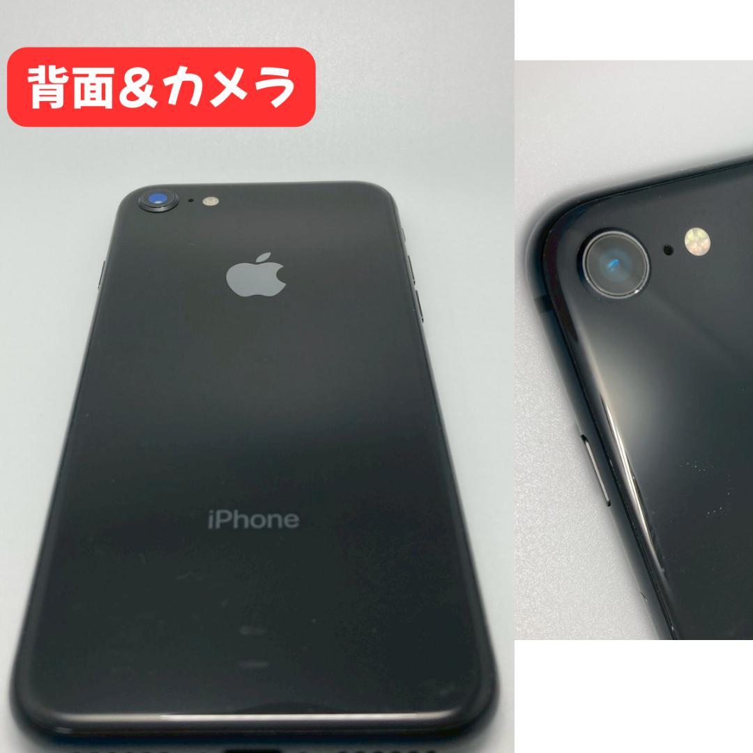iPhone 8　64GB 大容量新品バッテリー100% ブ