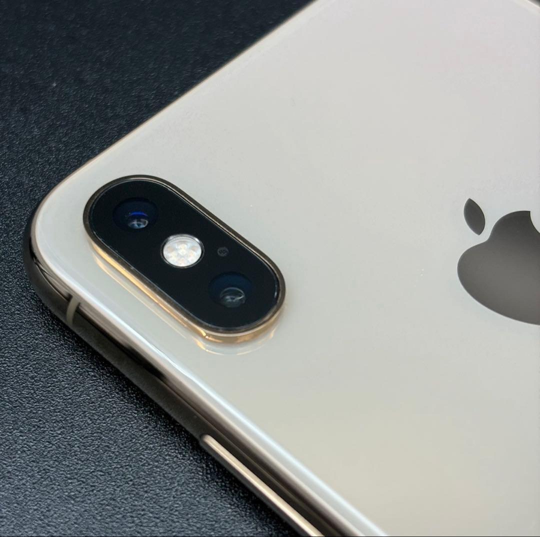 【美品】iPhoneXS ゴールド SIMフリー 64GB