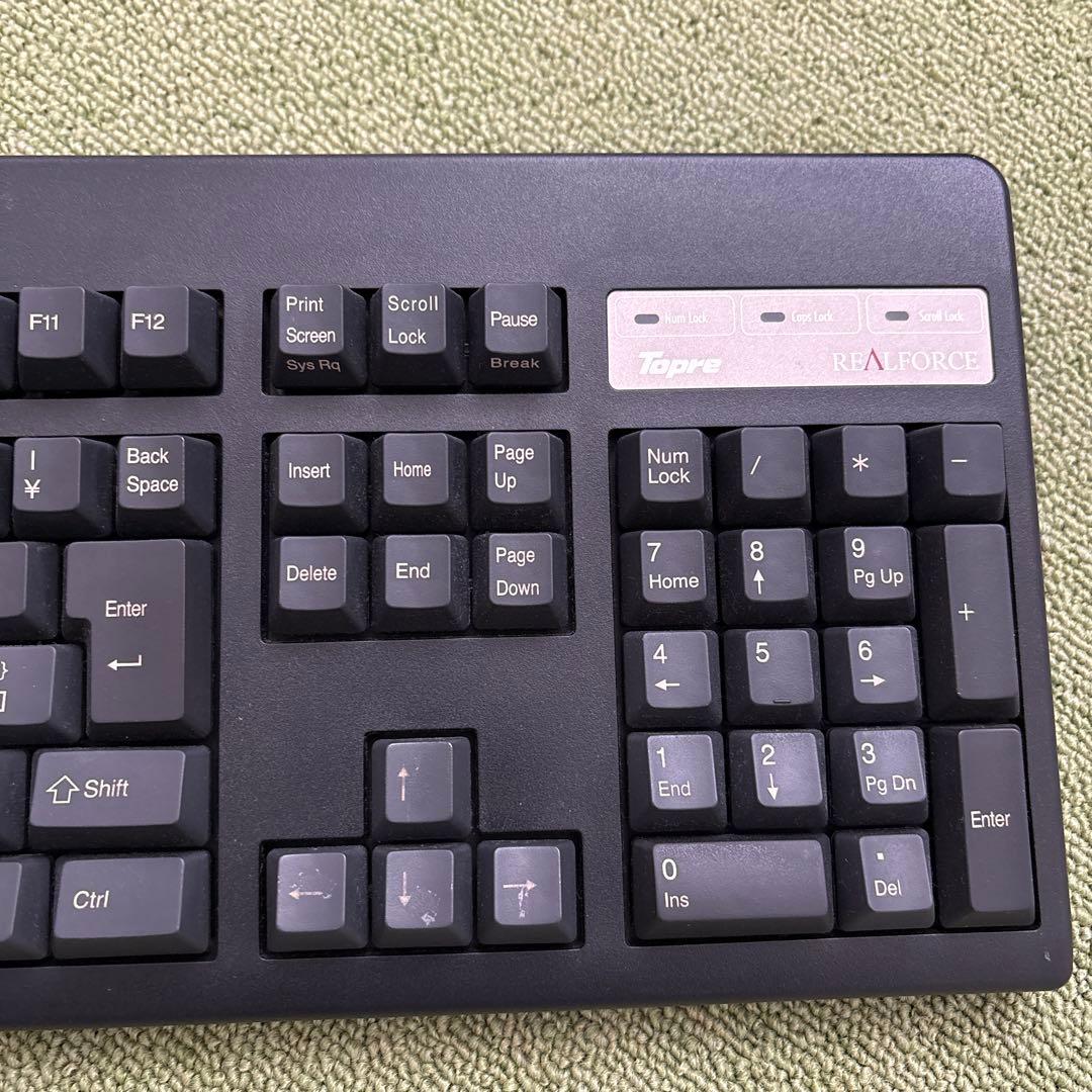 東プレ Realforce 有線キーボード SJ08B0