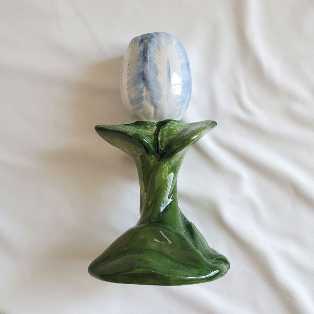 vintage * turip candle holder 2点セット