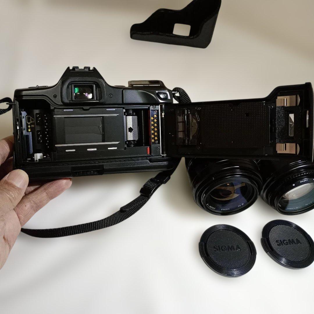 一眼レフフィルムカメラCanon EOS 10QD,T50,T80他2台