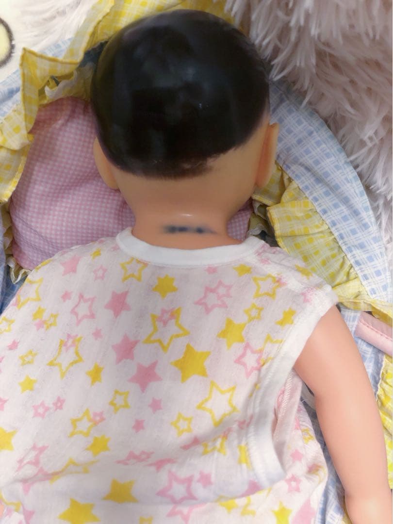 育児体験可能　沐浴人形　リアル新生児サイズ　リボーンドール　桃子ちゃん