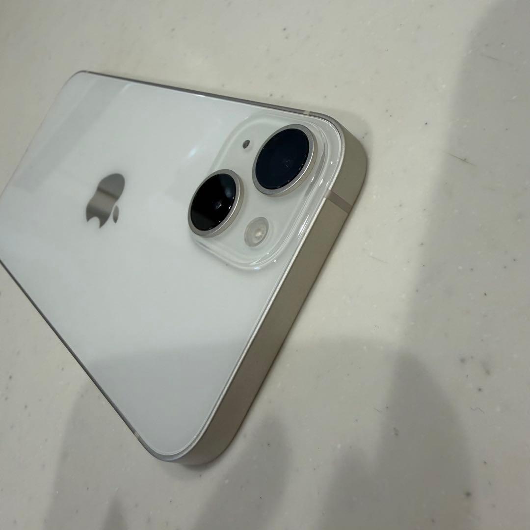 iPhone 14 スターライト 128G SIMフリー 初期化済み