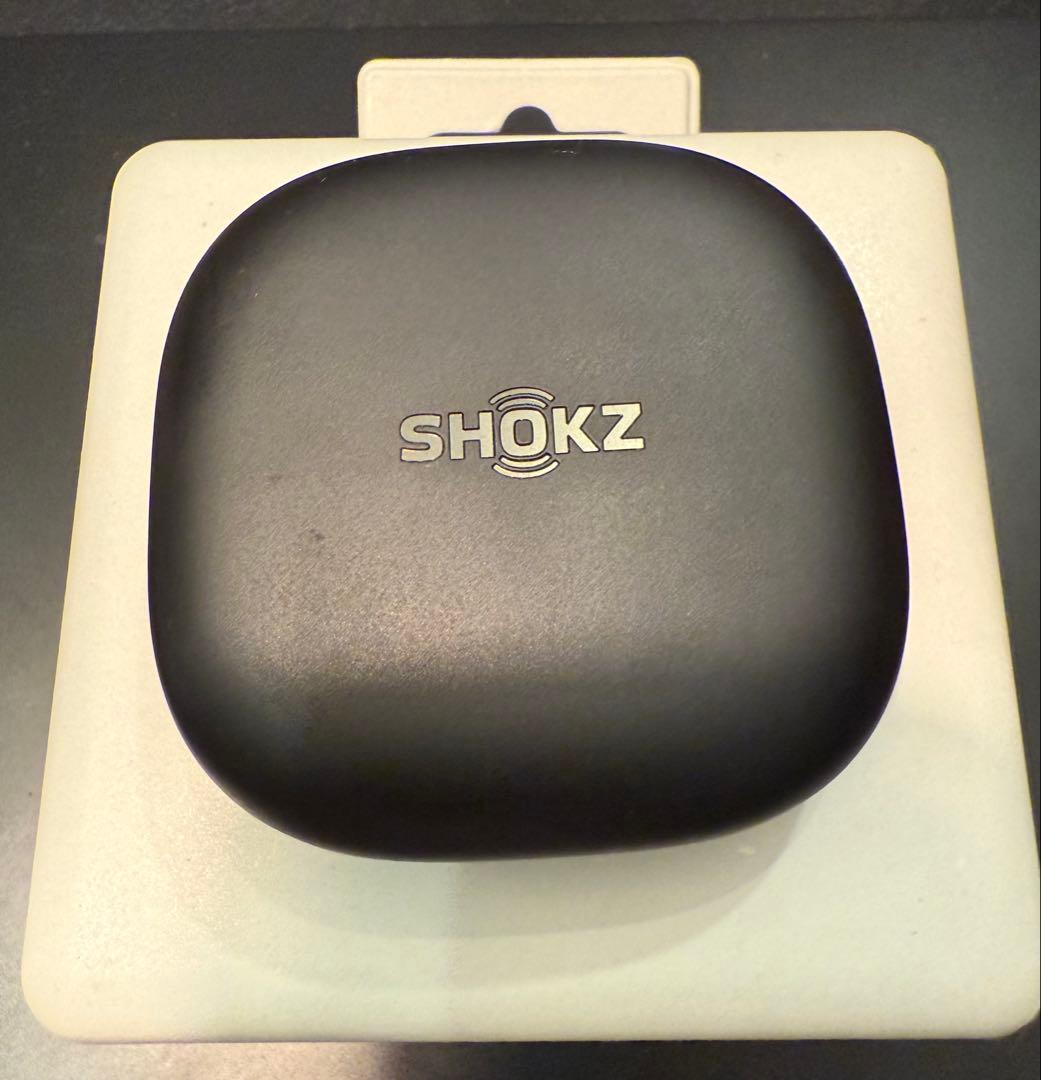 保証期間有り　Shokz OpenFit 2 ワイヤレスイヤホン ブラック