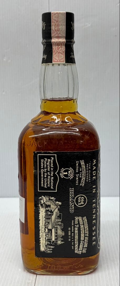 【未開栓】ジャックダニエル 旧ボトル 700ml 43% 古酒 オールドボトル