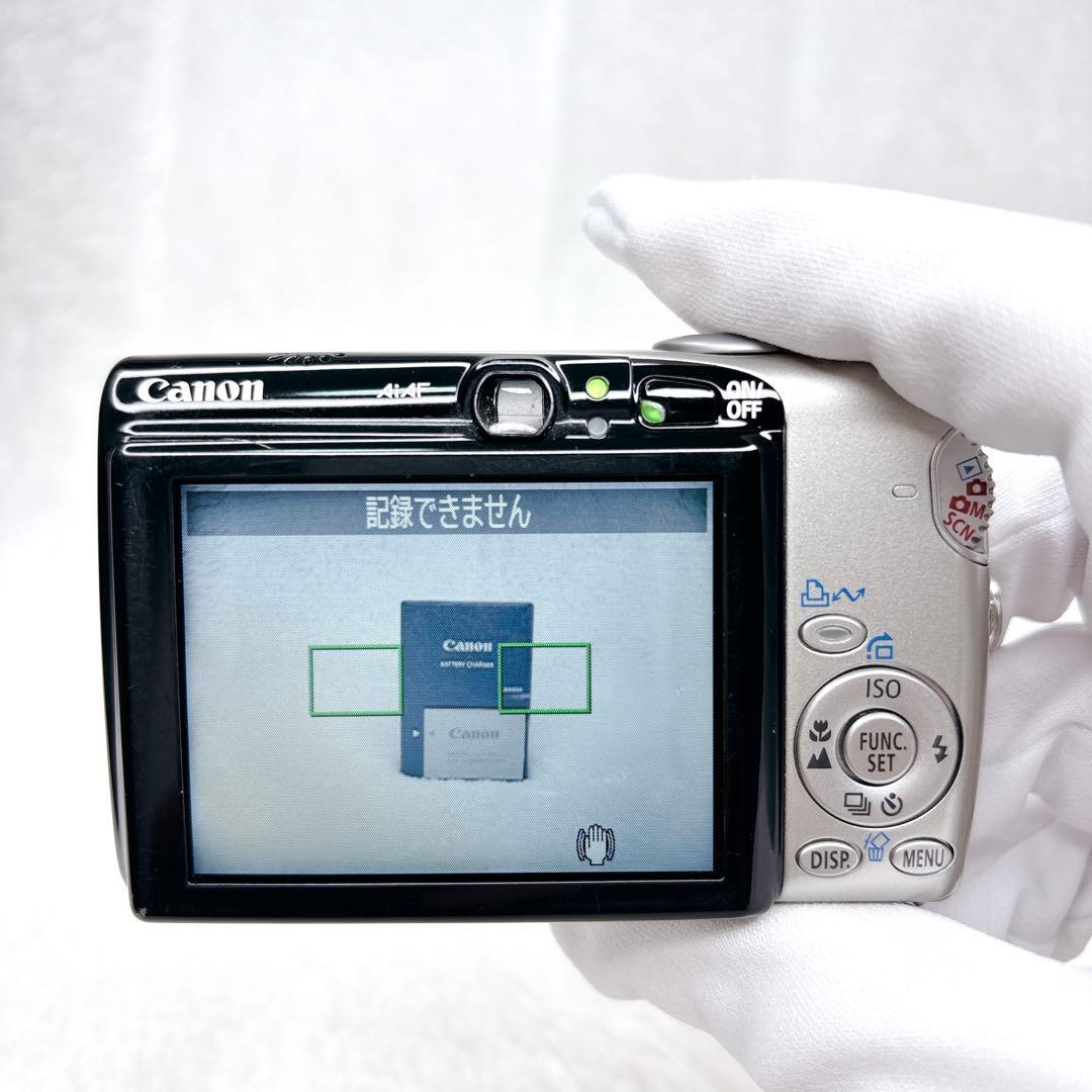 Canon IXY 800 IS デジタルカメラ 動作確認済　充電池2個付